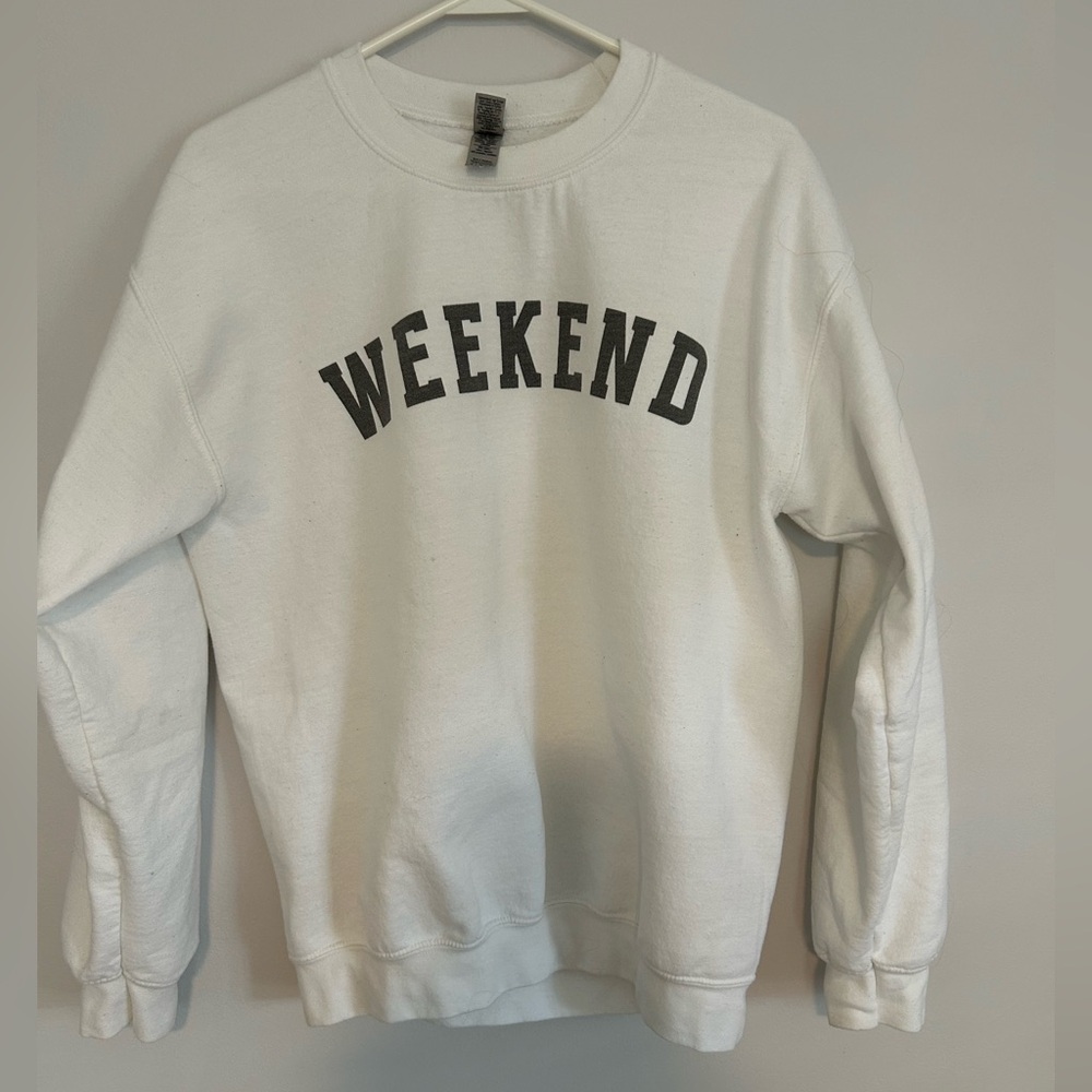 Weekend White Women’s Sweatshirt